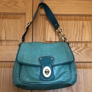Coach Legacy Ali in Turquoise